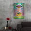 Art mural en métal Red Barrel Studio® «Ufo Steal Cowboy» par Dean Russo-1096708540