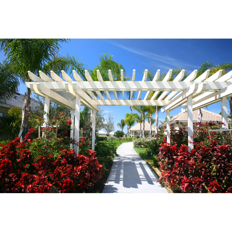 Pergola by Marje - No Frame Art Prints on Canvas, 30cm H x 46cm W