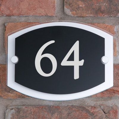 Sigfried 15cm H Plastic House Number
