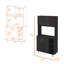 Garde-manger, trois tablettes ouvertes-2102580070