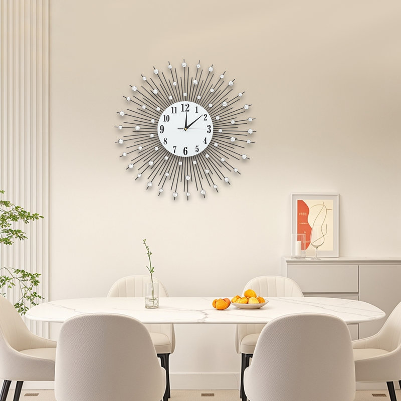 Horloge murale décorative 23,62 po Cesear