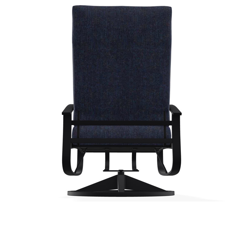 Belle Isle Outdoor Lounge Chair, Black, Black 5D Sunbrella®