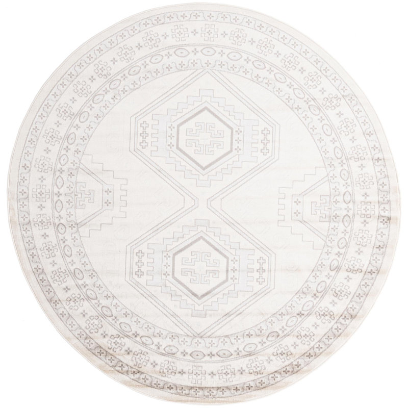 Oriental Area Rug, Round 238.8cm