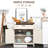 Farmhouse Storage Cabinet with Drawer-2094058934