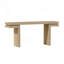 Console Minimalist avec placage en bois véritable