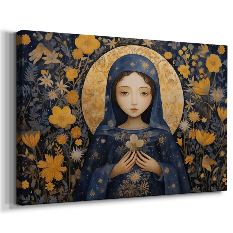 Série religieuse - XV - Cavas enveloppés de galerie, 8 x 12