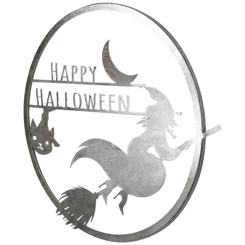 Enseigne murale 17 po Happy Halloween