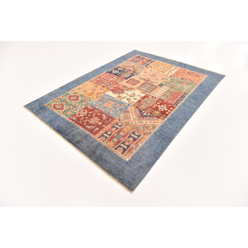 Tapis bleu marine Nitta