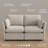Stedman Modular 2-Seater Loveseat, Living Room Furniture-124279345-124238781