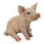 Figurine cochon assis-18361899