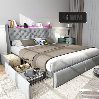 Borrero Platform Bed