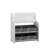 24.8''W x 27.95''H Bookcase