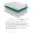 10" Gel-Infused Memory Foam Mattress - Firm Support, White, Boxed-1035327628
