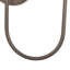 Applique murale double en bronze huilé Marcelle