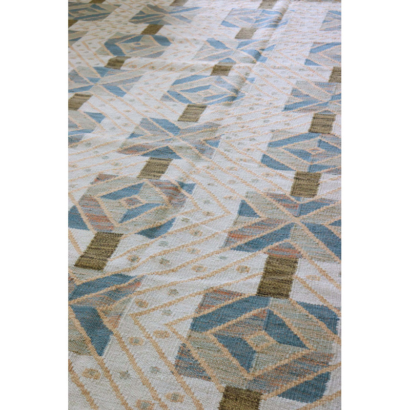 Scandinavian One-of-a-Kind 9' X 12' Area Rug