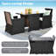 Ensemble bistro rectangulaire pour 2 personnes de 41 po de long avec coussins Altherr-1610685549-1610685550-1716885289