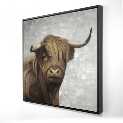 «Desaturés Highland», reproduction sur toile