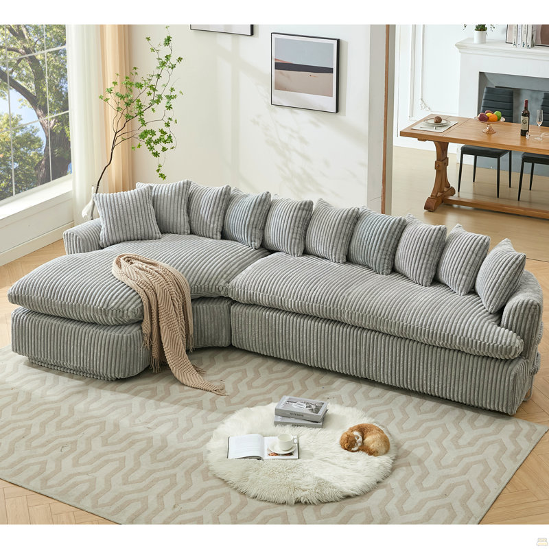 127'' Large Sectional Sofa