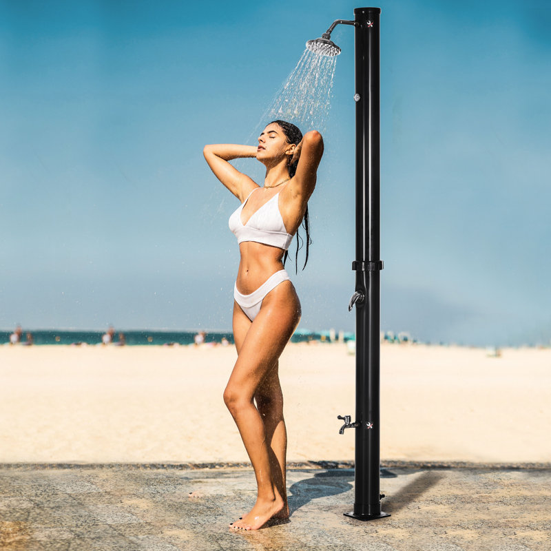Douche d'extérieur portative 87,4 po H