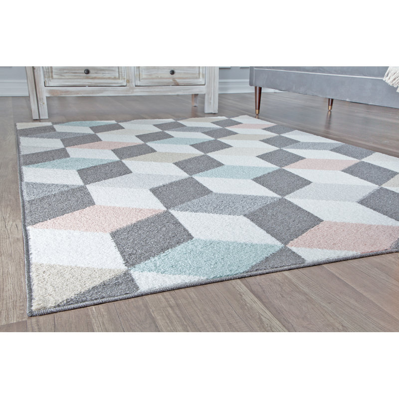 Tapis gris Earl Miko, Rectangle 8 pi x 10 pi