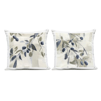 Coussin décoratif imprimé par Kim Allen (ensemble de 2)