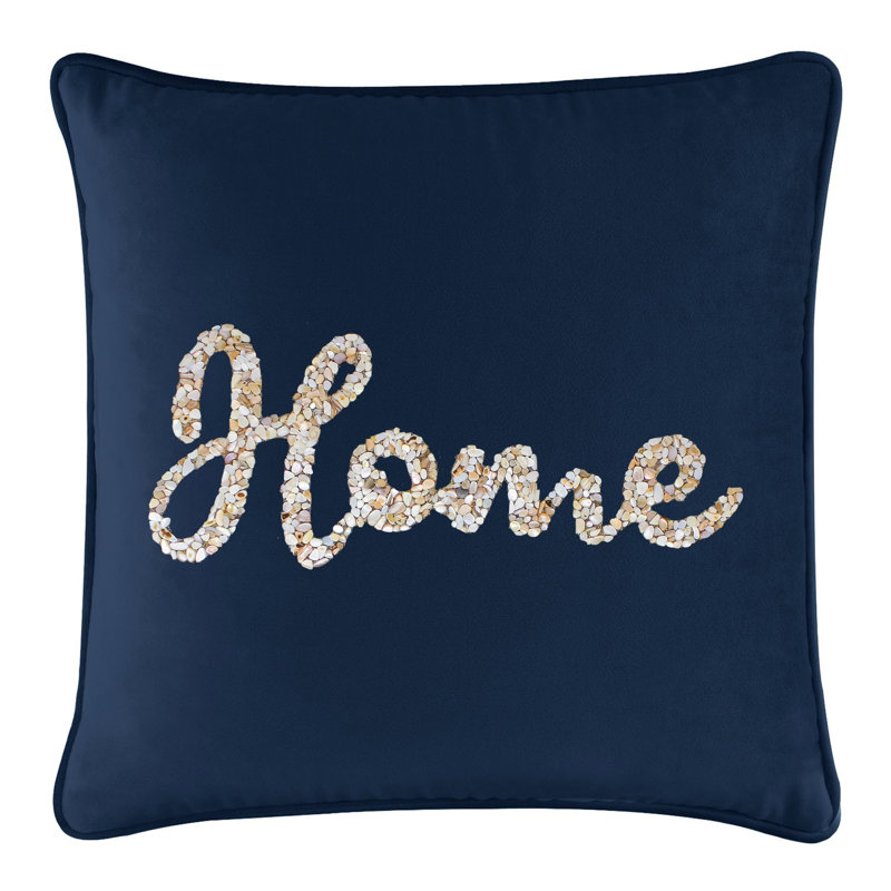  Feathers Throw Pillow, 16 po x 5 po, Turquoise