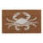 White Crab Doormat 18x30