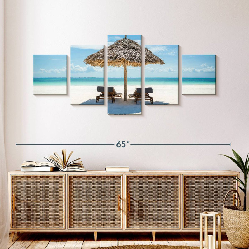 Loungers And Avonna Umbrellas, H 24 po x l 55 po