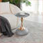 Table basse à piédestal en métal Mermaid Tail-518847329