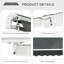 Dongguan Xiyite Trading Co., Ltd. 350 cm W x 250 cm D Polyester Door / Window Awning-135753529