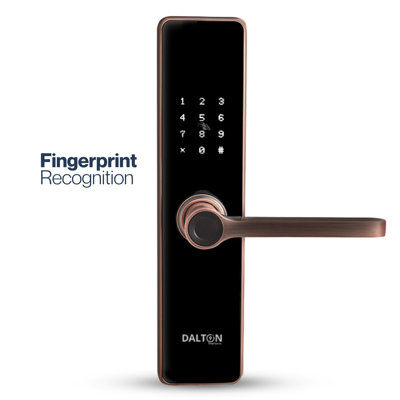 D03 5-in-1 Wi-fi Copper Finish Smart Lock
