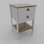 Jaxel 44cm W Manufactured Wood Bedside Table