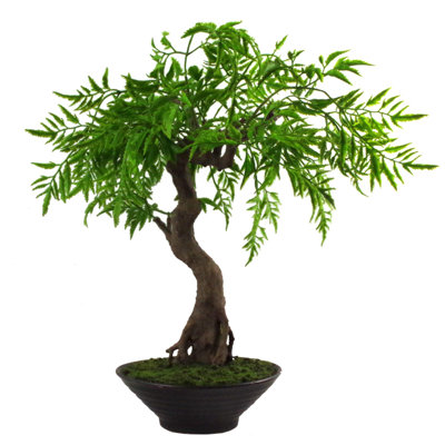 114.3cm Faux Bonsai Plant in Pot Liner
