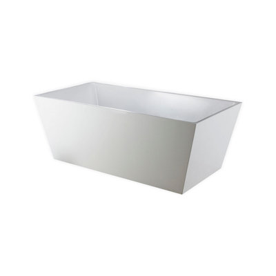 Squadra 63'' x 31.5'' Soaking Acrylic Bathtub