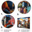 Ensemble de 5 décorations murales