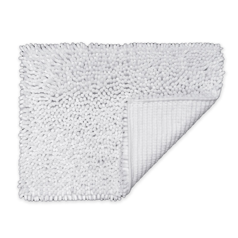 Norihisa Jumbo Bobble Bath Mat, White