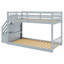 Twin Over Twin Floor Bunk Bed