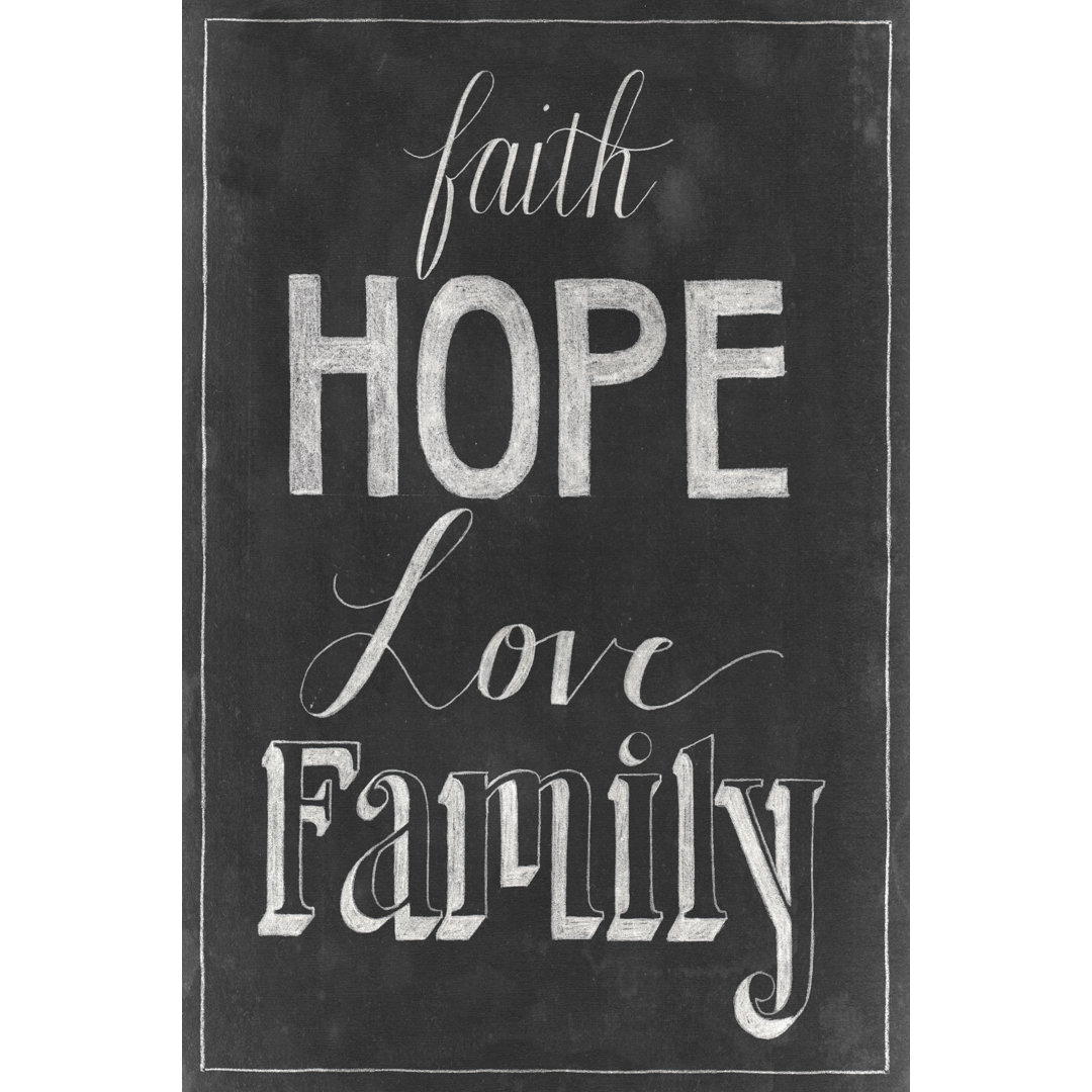 Chalkboard Faith I