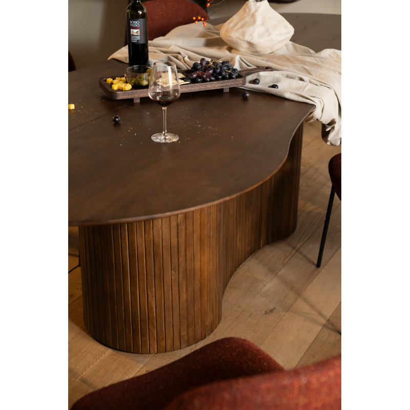 Dining Table Solid Wood Dining Table, 30''H x 99''L x 43''W