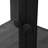 Darian Mini Fir Wood Planter with Wheels & Doors-1981607045