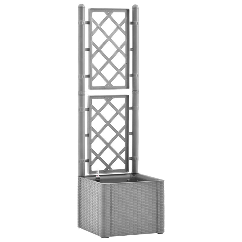 Grissett Garden Bed with Trellis