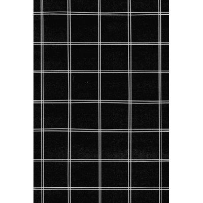 Tissu écossais noir et blanc