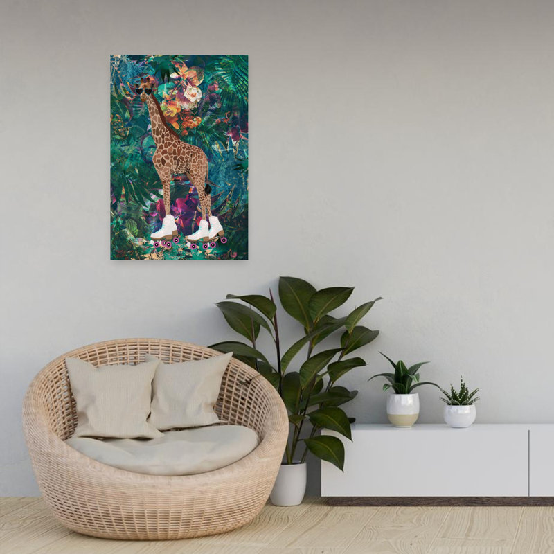 Art contemporain contemporain abstrait, H 24 po x l 16 po