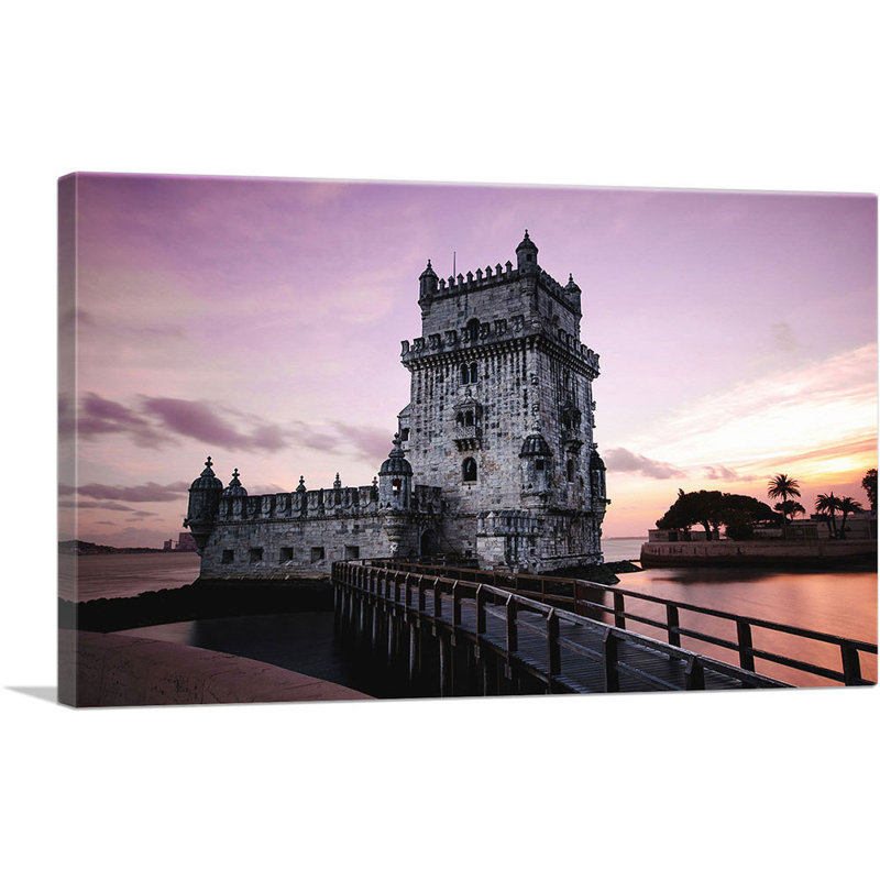 Ocean Architecture Lisboa Portugal - reproduction de photo sur toile tendue, H 18 po x l 26 po x P 0,75 po