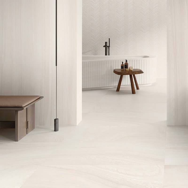 Palermo Stone 24X48 White, White