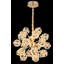 Bina 1 - Light Gold LED Geometric Pendant