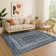 Premium Machine Washable Bucz AMF1725 Geometric Rug
