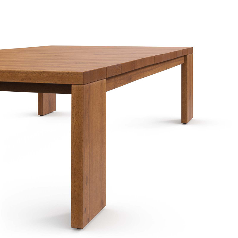 Table basse d'extérieur en bois d'acacia Tahoe