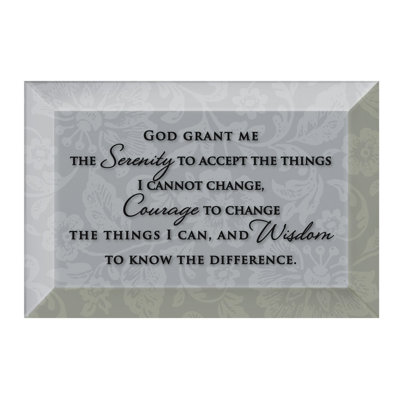Sonderborg " Serenity Prayer "