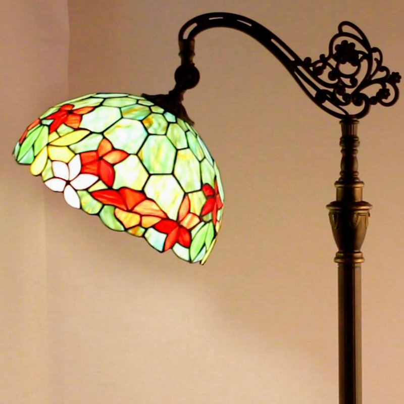 Bacchi 67'' Bronze Arched Floor Lamp